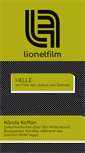 Mobile Screenshot of lionelfilm.de